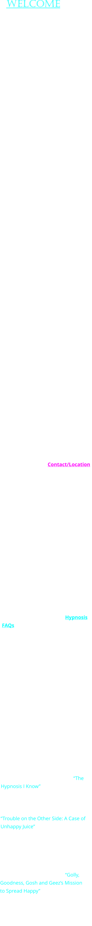 Welcome   Mind Over Matter has been providing Hypnotherapy in the Detroit Metropolitan area of Oakland County Michigan for over 20 years.  Certified Hypnotherapist and author Dawn Wheeler, has harnessed and honed the tool of Hypnosis to help people transform virtually every aspect of their lives.  Her own uniquely comprehensive approach integrating body, mind, spirit and energy concepts, enables clients to achieve lasting change.  Changes can be experienced physically, mentally, emotionally, behaviorally and spiritually.               At Mind Over Matter Works, Hypnotherapy sessions are always  customized to meet individual needs.  All Hypnosis is conducted in a fully interactive manner to allow clients to gain critical insights and get to the root cause of issues to achieve their goals.  A variety of techniques, including regression therapy, are employed to help clients get the results they want.  The subconscious part of the mind knows why a person has difficulties and what is needed to change things.  All we need to do is ask.  During Hypnosis, the subconscious can guide us to understanding, healing and resolution without guess work.  Issues are addressed from every angle to insure lasting change.  Dawn also helps clients develop new habits and positive coping mechanisms, so as to avoid issues in the future.  Custom Self-Hypnosis recordings may be provided to reinforce new and positive behaviors, attitudes and coping mechansisms, and also aid healing. Please see Contact/Location page for important info regarding sessions.  Hypnotherapy / Hypnosis is a safe, natural & efficient way to change your life for the better.  It is also one of the most effective tools for getting the Law of Attraction to work in your favor, so you can experience more of what you desire.  Hypnosis can address a wide range of concerns including:  Stress, Anxiety,  Fear, Trauma, Depression, Guilt, Anger, Pain, Health Issues, Undesired Habits/Behaviors, Addiction, Confidence, Focus, Memory, Motivation, Success, Relationships, Sports Performance, Past Life/Lives Exploration and more.  See Hypnosis FAQs page for more details.  Mind Over Matter offers affordable pay-as-you-go pricing.  Payment plans are also available.  Please note, this type of therapy is not covered by insurance, so the cost will be generally be out of pocket.  However, most clients are able to get reimbursement from pretax health savings accounts when applicable.  Dawn Wheeler is a certified member of the International Medical and Dental Hypnotherapy Association (IMDHA).    Dawn is the author of the book “The Hypnosis I Know”, a wonderful glimpse into the powerful healing potential of the body mind connection.  She is also the author of “Trouble on the Other Side: A Case of Unhappy Juice”, a spiritual perspective of the human experience and entertaining, thought provoking glimpse into the afterlife, all wrapped up in a mystery that puts Earth's future at stake.  Dawn has recently published a children’s book, “Golly, Goodness, Gosh and Geez’s Mission to Spread Happy”.  It’s a refreshingly sweet, empowering story about positivity, kindness, coping and four friends who want to make the world a happier place.